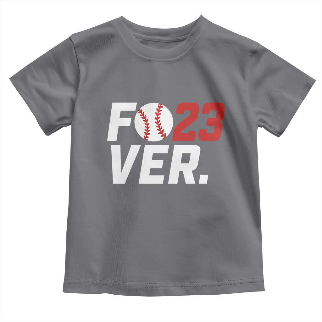 Classic Baseball Jersey Number 23 Toddler T Shirt Fo23ever #23 Ball Sports Fan - Wonder Print Shop
