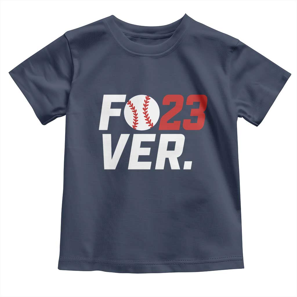 Classic Baseball Jersey Number 23 Toddler T Shirt Fo23ever #23 Ball Sports Fan - Wonder Print Shop