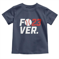 Classic Baseball Jersey Number 23 Toddler T Shirt Fo23ever #23 Ball Sports Fan - Wonder Print Shop