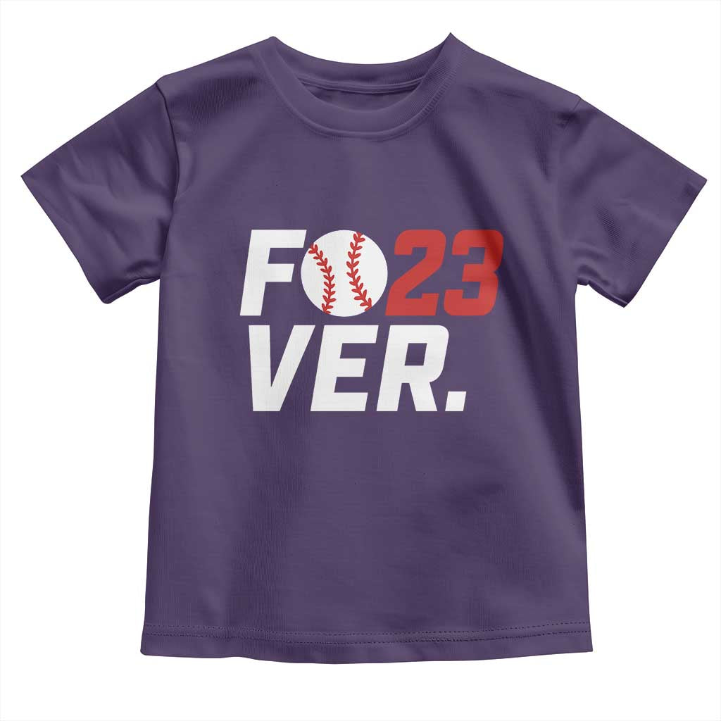 Classic Baseball Jersey Number 23 Toddler T Shirt Fo23ever #23 Ball Sports Fan - Wonder Print Shop