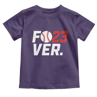 Classic Baseball Jersey Number 23 Toddler T Shirt Fo23ever #23 Ball Sports Fan - Wonder Print Shop
