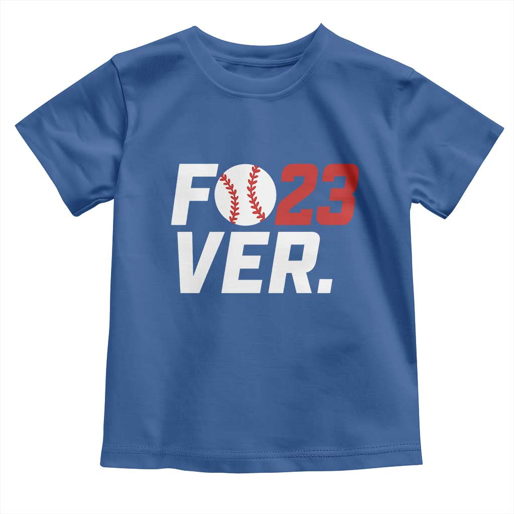 Classic Baseball Jersey Number 23 Toddler T Shirt Fo23ever #23 Ball Sports Fan - Wonder Print Shop