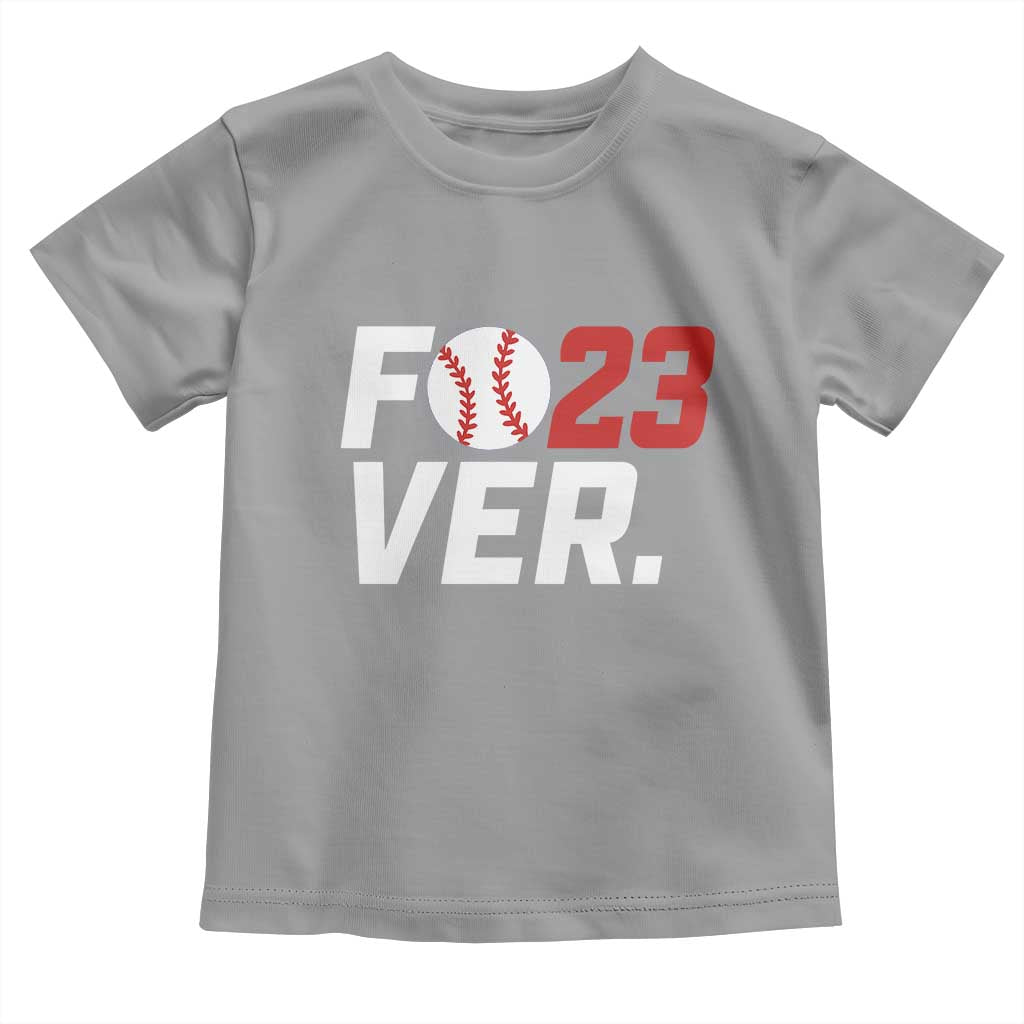 Classic Baseball Jersey Number 23 Toddler T Shirt Fo23ever #23 Ball Sports Fan - Wonder Print Shop