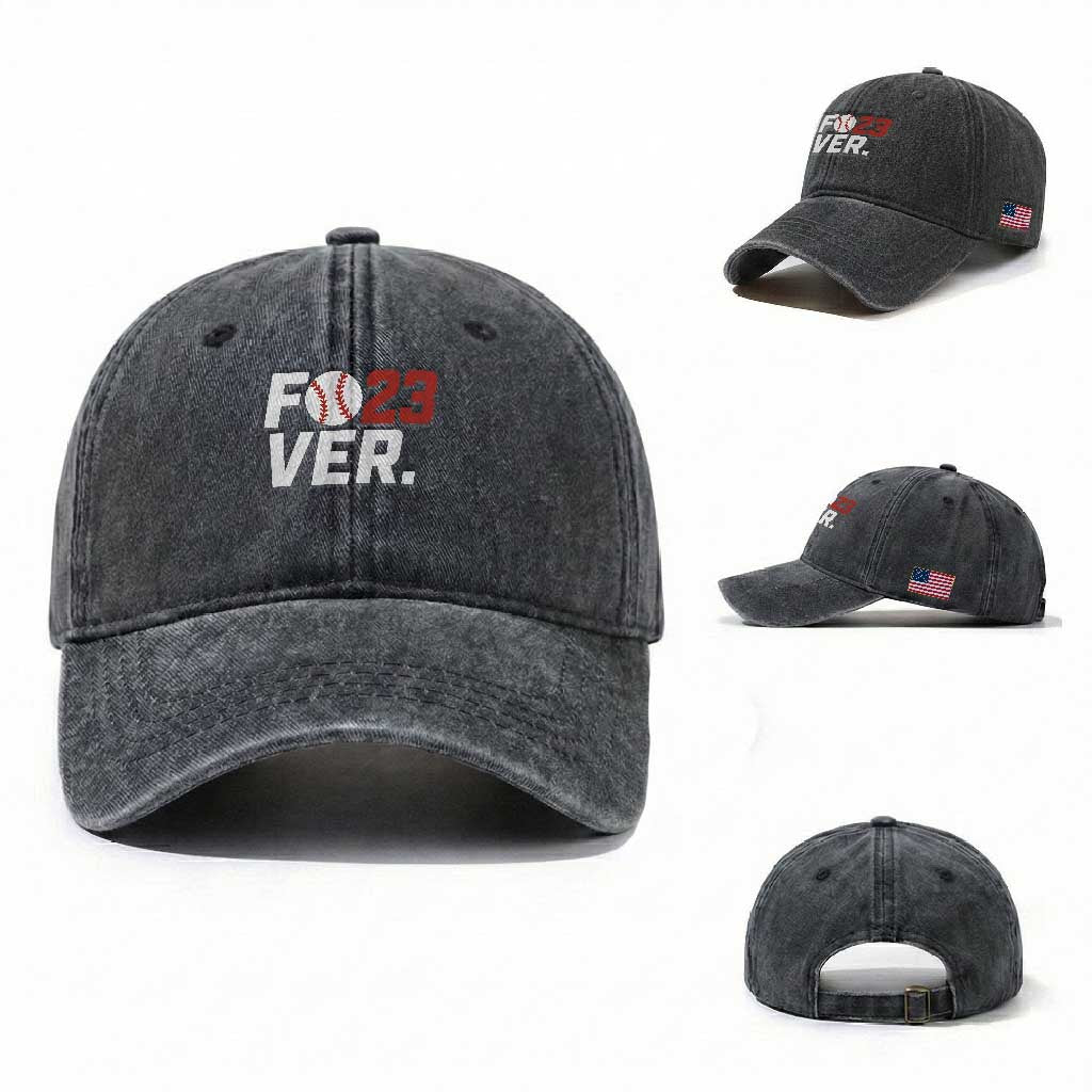 Classic Baseball Jersey Number 23 Washed Cotton Baseball Cap Fo23ever #23 Ball Sports Fan