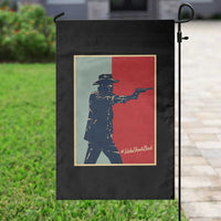 Idaho Shoots Back Vintage Pop Art Poster Style Graphic Garden Flag
