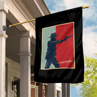 Idaho Shoots Back Vintage Pop Art Poster Style Graphic Garden Flag