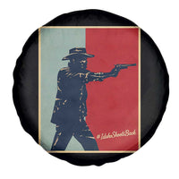 Idaho Shoots Back Vintage Pop Art Poster Style Graphic Spare Tire Cover