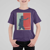 Idaho Shoots Back Vintage Pop Art Poster Style Graphic T Shirt For Kid