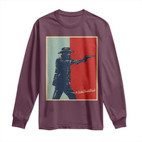 Idaho Shoots Back Vintage Pop Art Poster Style Graphic Long Sleeve Shirt