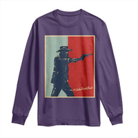 Idaho Shoots Back Vintage Pop Art Poster Style Graphic Long Sleeve Shirt