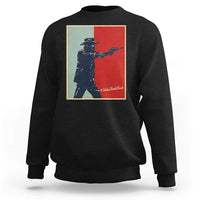 Idaho Shoots Back Vintage Pop Art Poster Style Graphic Sweatshirt