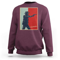 Idaho Shoots Back Vintage Pop Art Poster Style Graphic Sweatshirt