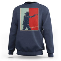 Idaho Shoots Back Vintage Pop Art Poster Style Graphic Sweatshirt
