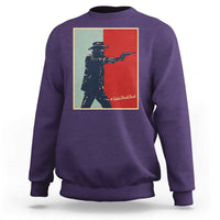 Idaho Shoots Back Vintage Pop Art Poster Style Graphic Sweatshirt