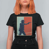 Idaho Shoots Back Vintage Pop Art Poster Style Graphic T Shirt For Women