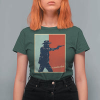 Idaho Shoots Back Vintage Pop Art Poster Style Graphic T Shirt For Women