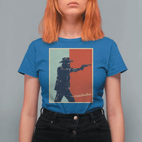 Idaho Shoots Back Vintage Pop Art Poster Style Graphic T Shirt For Women