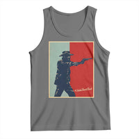 Idaho Shoots Back Vintage Pop Art Poster Style Graphic Tank Top