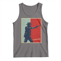 Idaho Shoots Back Vintage Pop Art Poster Style Graphic Tank Top