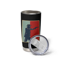 Idaho Shoots Back Vintage Pop Art Poster Style Graphic Tumbler Cup