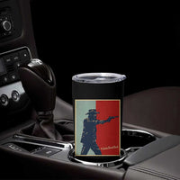 Idaho Shoots Back Vintage Pop Art Poster Style Graphic Tumbler Cup