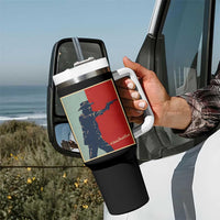 Idaho Shoots Back Vintage Pop Art Poster Style Graphic Tumbler With Handle