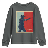 Idaho Shoots Back Vintage Pop Art Poster Style Graphic Youth Sweatshirt