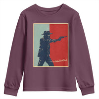 Idaho Shoots Back Vintage Pop Art Poster Style Graphic Youth Sweatshirt