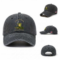 Retro Goblincore Sword Frog Riding Alligator Meme Washed Cotton Baseball Cap I Will Succeed Because I Am Insane Chaotic Motivation