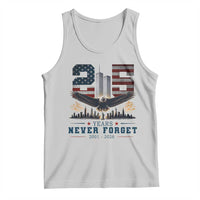 Patriotic Soaring Bald Eagle 9 11 Memorial 25th Anniversary Tank Top 25 Years 2021 2026 Never Forget