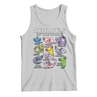 Kawaii Axolotl Tank Top Axolotls of the World Animals Aquarium Species