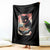 Japanese Inspo Ramen Cat Graphic Throw Blanket Anime Manga Kawaii Otaku Urban Streetwear - Wonder Print Shop