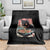Japanese Inspo Ramen Cat Graphic Throw Blanket Anime Manga Kawaii Otaku Urban Streetwear - Wonder Print Shop