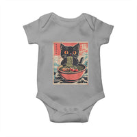 Cat Ramen Japanese Inspo Graphic Baby Onesie Funny Kawaii Cat Anime Gifts - Wonder Print Shop