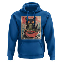 Cat Ramen Japanese Inspo Graphic Hoodie Funny Kawaii Cat Anime Gifts - Wonder Print Shop