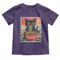 Cat Ramen Japanese Inspo Graphic Toddler T Shirt Funny Kawaii Cat Anime Gifts - Wonder Print Shop