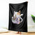 Ramen Cat Kawaii Throw Blanket Anime Japanese Neko Cute Graphic - Wonder Print Shop