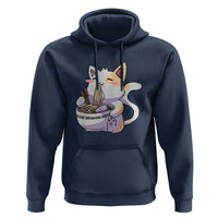 Ramen Cat Kawaii Hoodie Anime Japanese Neko Cute Graphic - Wonder Print Shop