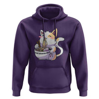 Ramen Cat Kawaii Hoodie Anime Japanese Neko Cute Graphic - Wonder Print Shop