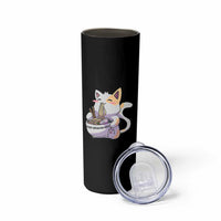 Ramen Cat Kawaii Skinny Tumbler Anime Japanese Neko Cute Graphic - Wonder Print Shop