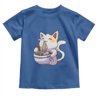 Ramen Cat Kawaii Toddler T Shirt Anime Japanese Neko Cute Graphic - Wonder Print Shop