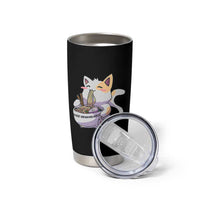 Ramen Cat Kawaii Tumbler Cup Anime Japanese Neko Cute Graphic - Wonder Print Shop
