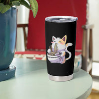Ramen Cat Kawaii Tumbler Cup Anime Japanese Neko Cute Graphic - Wonder Print Shop