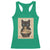 Vintage Kawaii Cat Ramen Graphic Racerback Tank Top Retro Japanese Anime Inspo - Wonder Print Shop