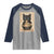 Vintage Kawaii Cat Ramen Graphic Raglan Shirt Retro Japanese Anime Inspo - Wonder Print Shop
