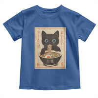 Vintage Kawaii Cat Ramen Graphic Toddler T Shirt Retro Japanese Anime Inspo - Wonder Print Shop