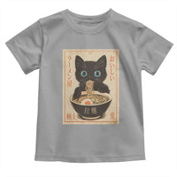 Vintage Kawaii Cat Ramen Graphic Toddler T Shirt Retro Japanese Anime Inspo - Wonder Print Shop