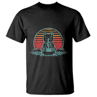 Retro Kawaii Cat Ramen T Shirt Anime Otaku Japanese Noodles Lover Aesthetic