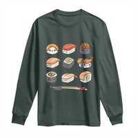 Kawaii Sushi Set Long Sleeve Shirt Japanese Food Lover Anime Otaku Manga