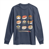 Kawaii Sushi Set Long Sleeve Shirt Japanese Food Lover Anime Otaku Manga